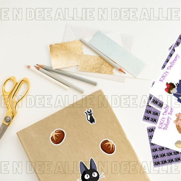 Kiki's Delivery Service - Kiki, Jiji the Cat, Bakery Sticker Sheets - 3 Pack - Picture 6 of 8